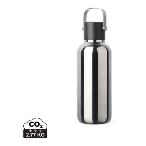 VINGA Cael RCS Stainless-Steel Trinkflasche 600ml Silbergrau | ohne Werbeanbringung | Nicht verfügbar | Nicht verfügbar