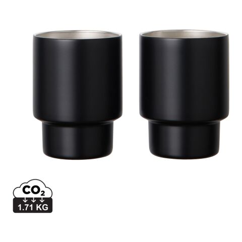 VINGA Nagano RCS recycelte Edelstahlbecher, 2er-Set