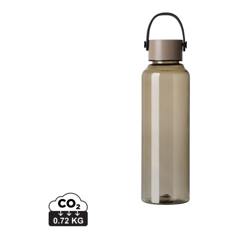 Werbeartikel Sportflasche VINGA Baltimore – grau – mit Logo bedruckt 550ml nachhaltig rPET BPA-frei für Sportevents & Turniere