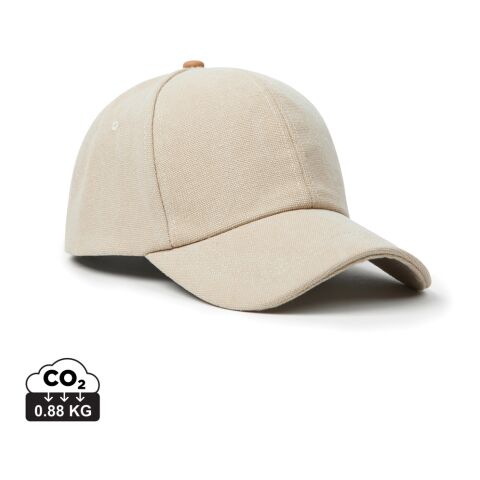 Werbeartikel VINGA Bosler AWARE Canvas-Kappe – braun – Cap / Kappe mit Logo bedruckt