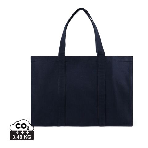 VINGA Hilo AWARE™ Maxi-Tasche aus recyceltem Canvas navy blau | ohne Werbeanbringung | Nicht verfügbar | Nicht verfügbar | Nicht verfügbar