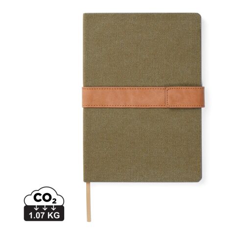 VINGA Bosler Notizbuch aus RCS recyceltem Canvas