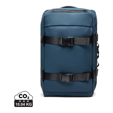 Werbeartikel VINGA Baltimore RCS Abenteuer-Rucksack – navy blau – mit Logo bedruckt