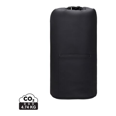 Werbeartikel Kühltasche VINGA Baltimore – schwarz – mit Logo bedruckt nachhaltige isolierte Cooler Bag für das Sommerfest & Firmen-Events