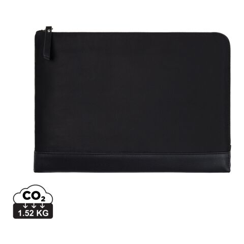 VINGA Marlow 16&quot; Laptop Sleeve aus RCS recyceltem Polyester schwarz | ohne Werbeanbringung | Nicht verfügbar | Nicht verfügbar