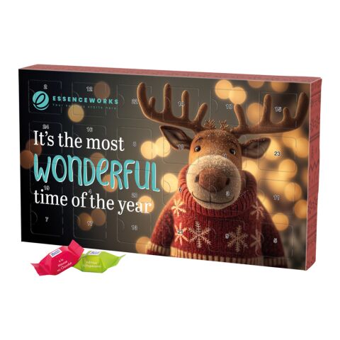 Adventskalender ECO L ohne Werbeanbringung | 24 Ritter SPORT Schokowürfe