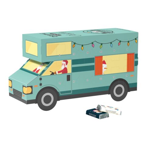 Adventskalender Wohnmobil 4c Euroskala | Alpenmilch-Schokotäfelchen