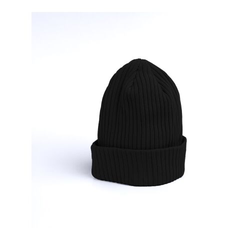 Organic Beanie schwarz