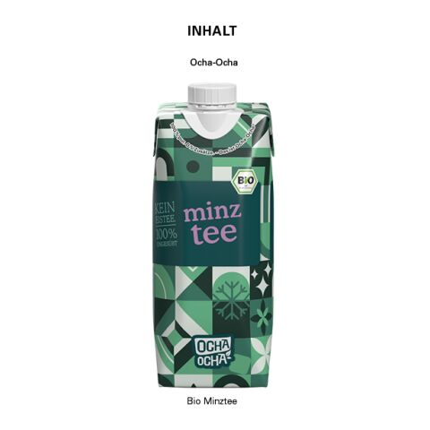Drink Pack ohne Werbeanbringung | Ocha-Ocha® BIO Minztee