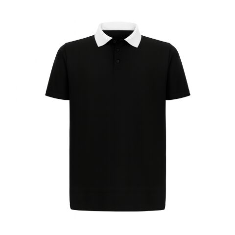 Polo Shirt Basic Tone Schwarz | M | ohne Werbeanbringung | ohne Werbeanbringung | ohne Werbeanbringung | Weiß | Weiß