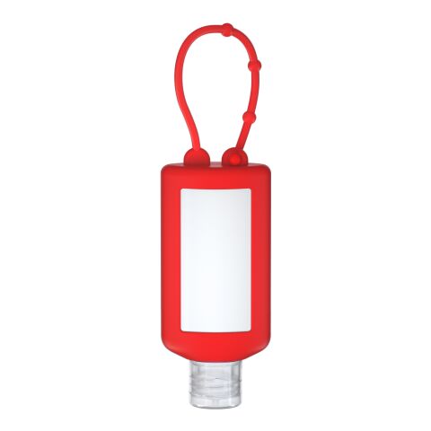 50 ml Bumper rot - Hände-Desinfektionsgel (DIN EN 1500) - Body Label Rot | ohne Werbeanbringung | Rot