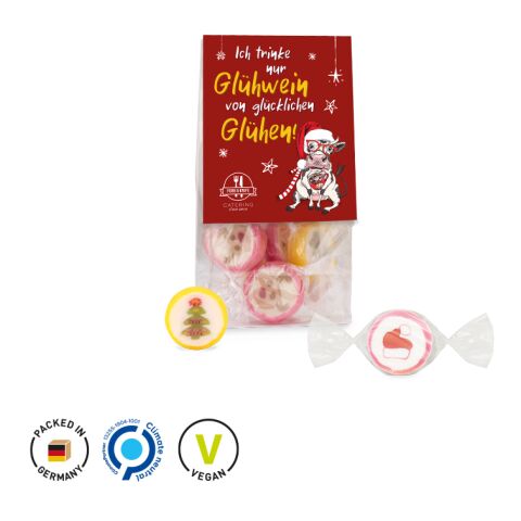 Candy Bag Weihnachts-Motiv-Bonbons