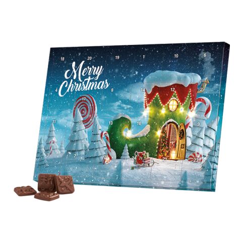 Classic Tisch Adventskalender weiß | 4c Euroskala