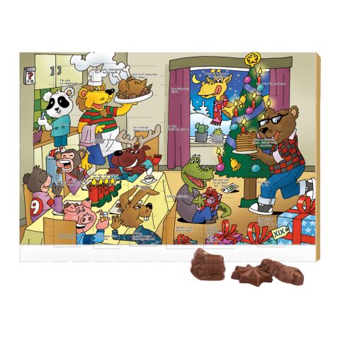 Classic Wand Adventskalender Standardmotiv, Querformat