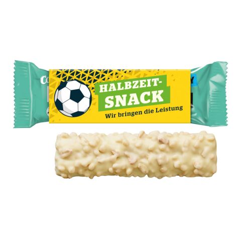 Werbeartikel Fußball-Design Corny Proteinriegel Crunchy – mit Logo bedruckt