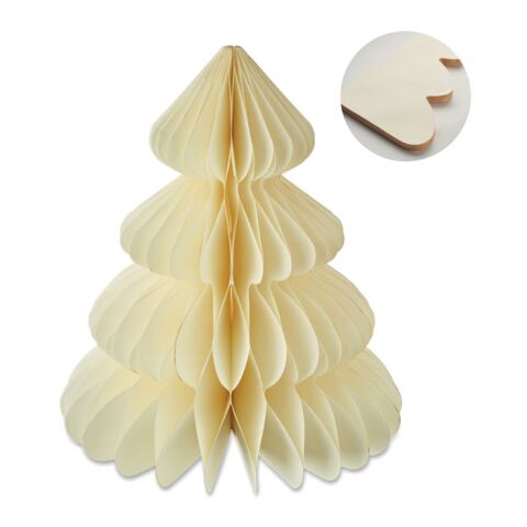 Weihnachtsbaum Papier beige | ohne Werbeanbringung | Nicht verfügbar | Nicht verfügbar | Nicht verfügbar