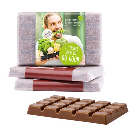 Design Schokolade weiß | 4c Euroskala