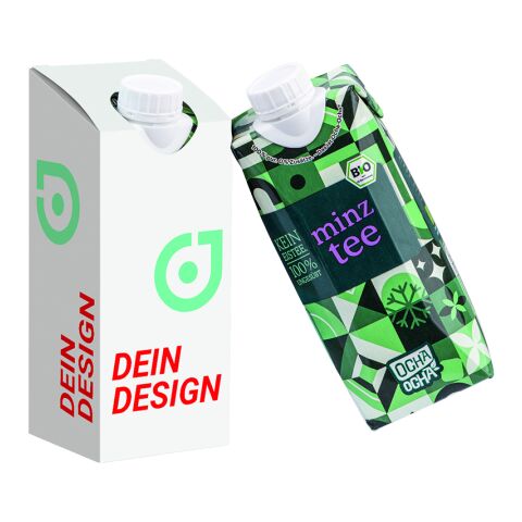 Drink Pack mit Ocha-Ocha® BIO Minztee ohne Werbeanbringung