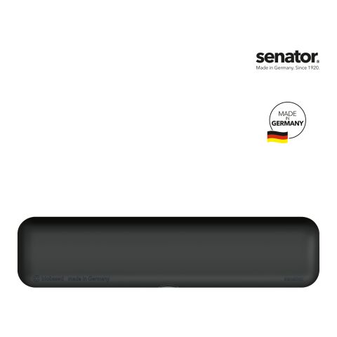 senator Etui Matt Bio Recycled schwarz | ohne Werbeanbringung