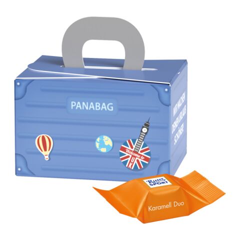 Geschenkbox Mini Koffer ohne Werbeanbringung | Karamell Dou