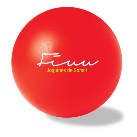 Anti-Stress-Ball rot | ohne Werbeanbringung | Nicht verfügbar | Nicht verfügbar
