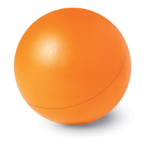 Werbeartikel Anti-Stress-Ball – orange – mit Logo bedruckt