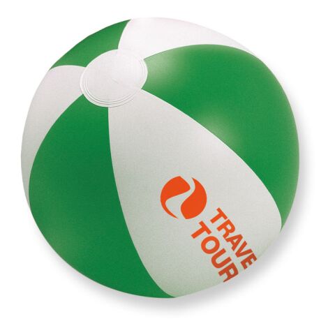 Wasserball mit farbigen Streifen