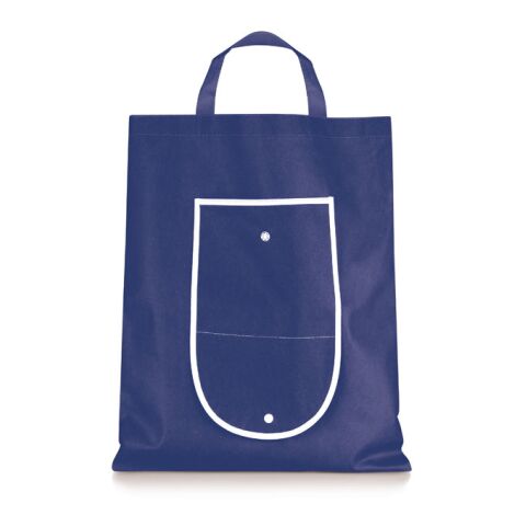Faltbare Tasche im Etui blau | ohne Werbeanbringung | Nicht verfügbar | Nicht verfügbar | Nicht verfügbar