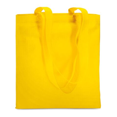 Werbeartikel Einkaufstasche Non Woven – gelb – Einkaufstasche / Werbetasche mit Logo bedruckt