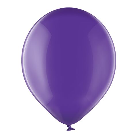 Werbeartikel Luftballon – violett – mit Logo bedruckt 90/100 cm für Messen und Promotion