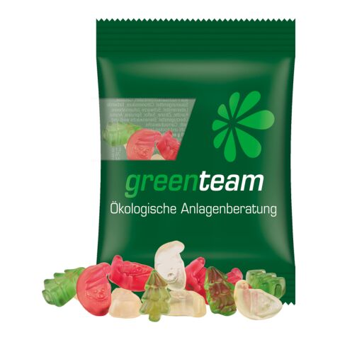 Minitüte 15 g Trolli Fruchtgummi Weihnachtsmischung transparent | ohne Werbeanbringung | Kompostierbare Folie