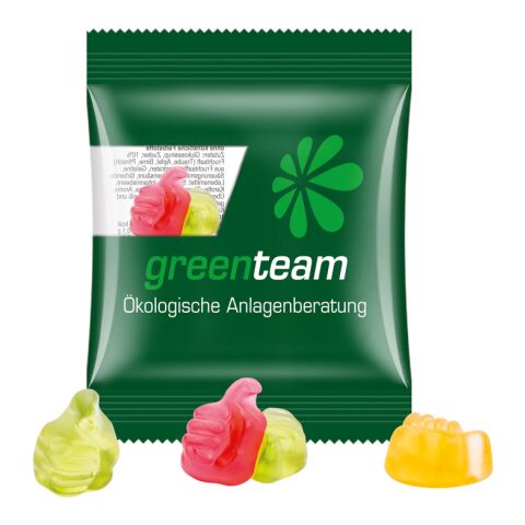 Streuartikel Trolli Fruchtgummi Minitüte – fruchtsaftqualität – mit bedrucktem Etikett 15 g für Messen und Firmenevents zur Kundenbindung