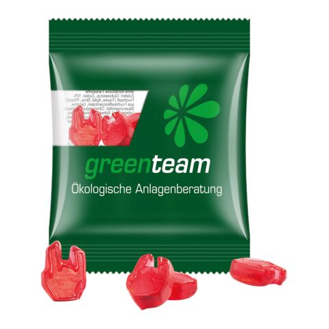 Streuartikel Trolli Fruchtgummi sonderformen – fruchtgummi – mit bedrucktem Etikett 15 g für Messen und Firmenevents zur Kundenbindung