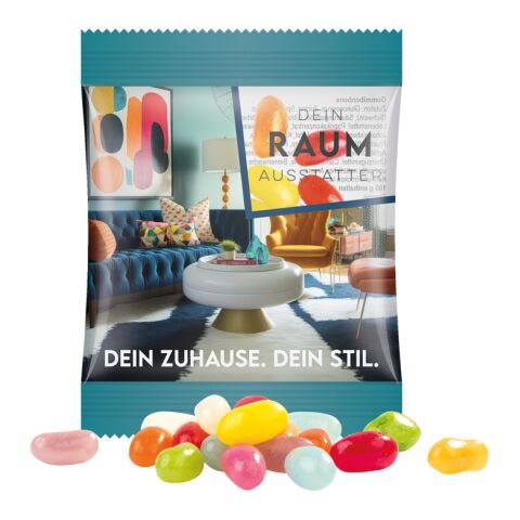Minitüte 10 g American Style Jelly Beans transparent | ohne Werbeanbringung | Folie