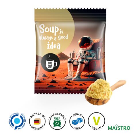 Minitüte, Suppe Nicht verfügbar | ohne Werbeanbringung | 5 Monate