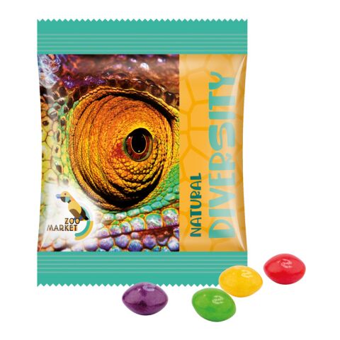 Werbeartikel Minitüte 10 g Skittles Kaubonbons – mit Logo bedruckt