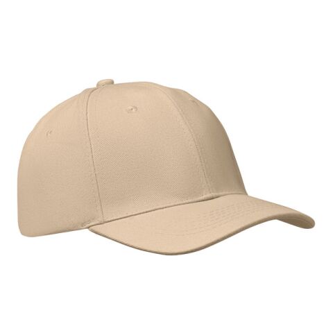 6-Panel-Baseball-Cap beige | ohne Werbeanbringung | Nicht verfügbar | Nicht verfügbar | Nicht verfügbar