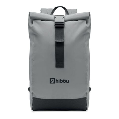 Reflektierender Rucksack mattsilber | ohne Werbeanbringung | Nicht verfügbar | Nicht verfügbar