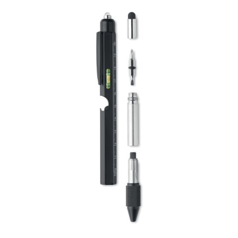 Kugelschreiber Multifunktion schwarz | ohne Werbeanbringung | Nicht verfügbar | Nicht verfügbar