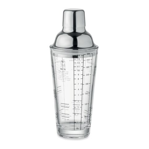 Glas-Cocktailshaker 400 ml transparent | ohne Werbeanbringung | Nicht verfügbar | Nicht verfügbar