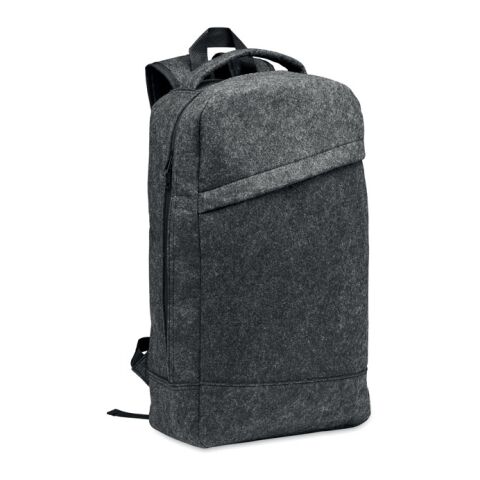 13&quot; Laptop Rucksack RPET-Filz dunkelgrau | ohne Werbeanbringung | Nicht verfügbar | Nicht verfügbar | Nicht verfügbar