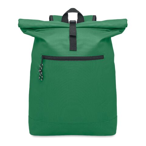 Rolltop-Rucksack 600D dunkelgrün | ohne Werbeanbringung | Nicht verfügbar | Nicht verfügbar | Nicht verfügbar