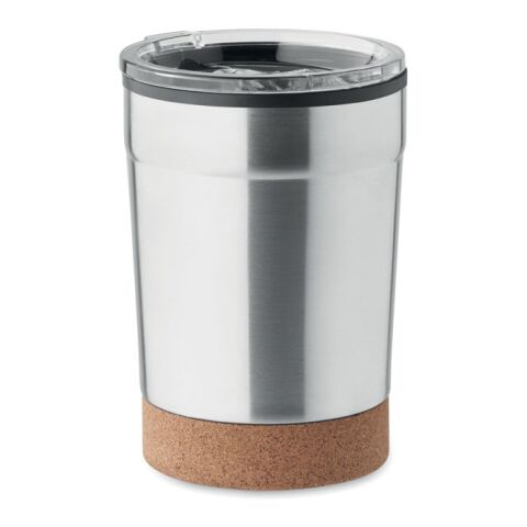 Werbeartikel Doppelwandiger Becher 300ml – mattsilber