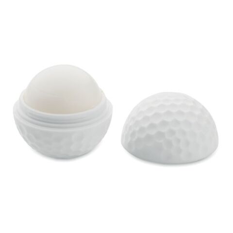 Lippenbalsam Golfball weiß | ohne Werbeanbringung | Nicht verfügbar | Nicht verfügbar