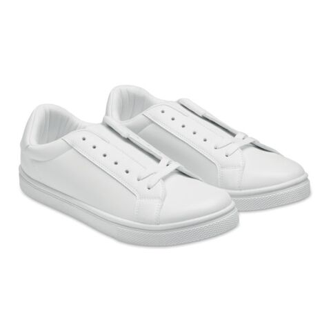 Sneakers aus PU 46 weiß | ohne Werbeanbringung | Nicht verfügbar | Nicht verfügbar | Nicht verfügbar