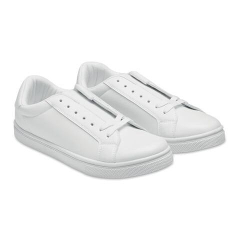 Sneakers aus PU 47 weiß | ohne Werbeanbringung | Nicht verfügbar | Nicht verfügbar | Nicht verfügbar