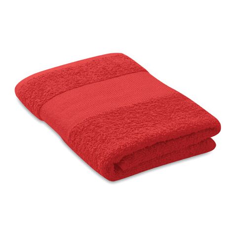 Handtuch Organic Cotton rot | ohne Werbeanbringung | Nicht verfügbar | Nicht verfügbar | Nicht verfügbar