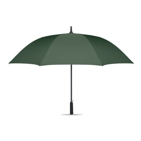 Werbeartikel 27" Regenschirm – grün – mit Logo bedruckt