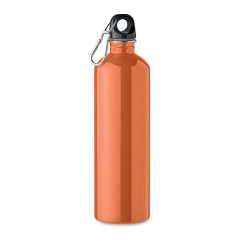 Nachhaltiger Werbeartikel Trinkflasche recycelter 750ml – orange