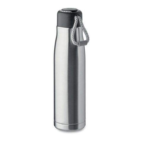 Firmengeschenk Trinkflasche 90% recycelter Edelstahl 500ml – Silber